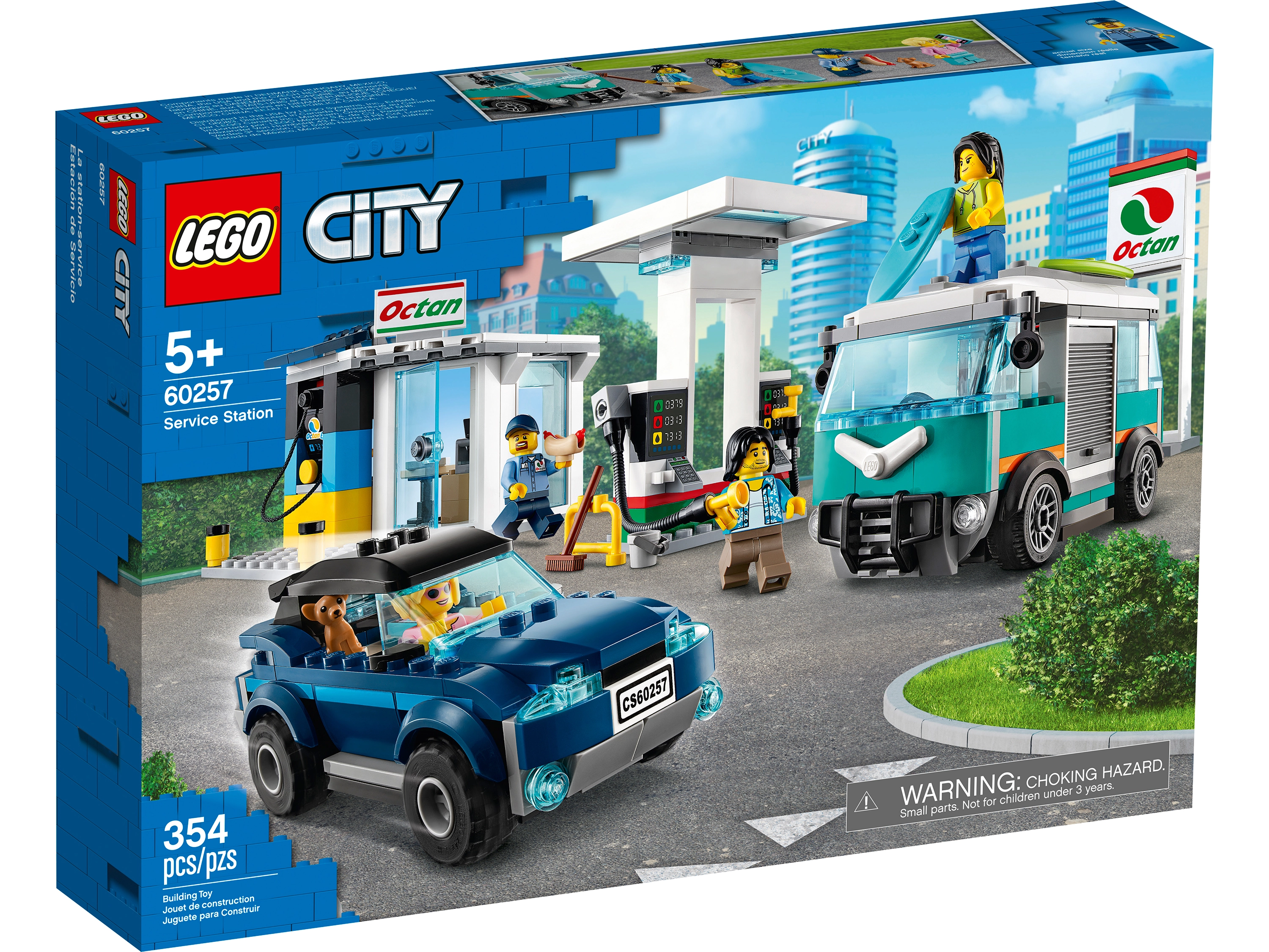 Конструктор LEGO City Service Station (60257) — купить с доставкой из США и  Европы | Brandly