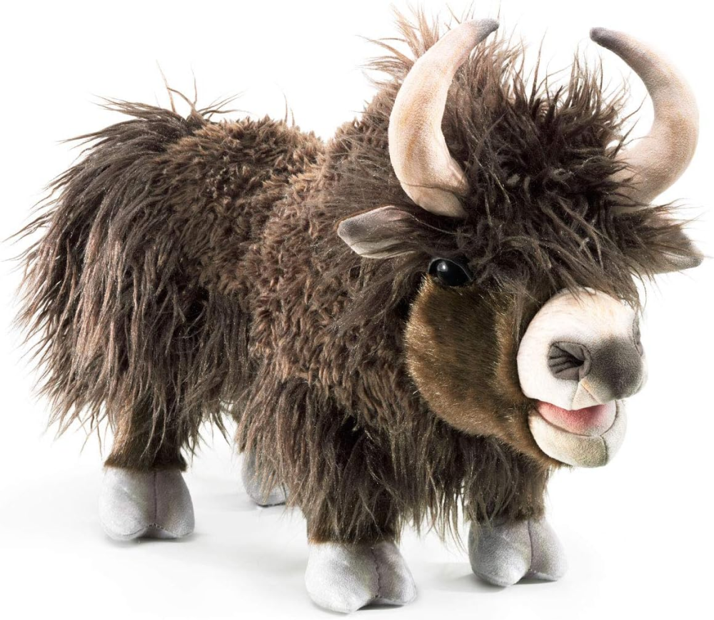 Мягкая игрушка Folkmanis Yak Hand Puppet (3150) — купить с доставкой из ...
