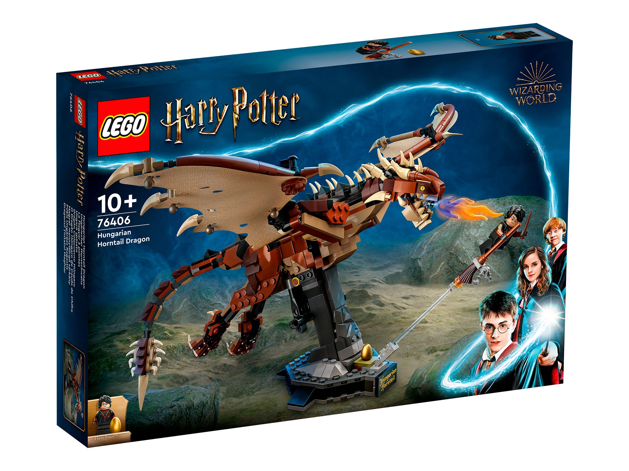 Конструктор LEGO Harry Potter Hungarian Horntail Dragon (76406) — купить с  доставкой из США и Европы | Brandly