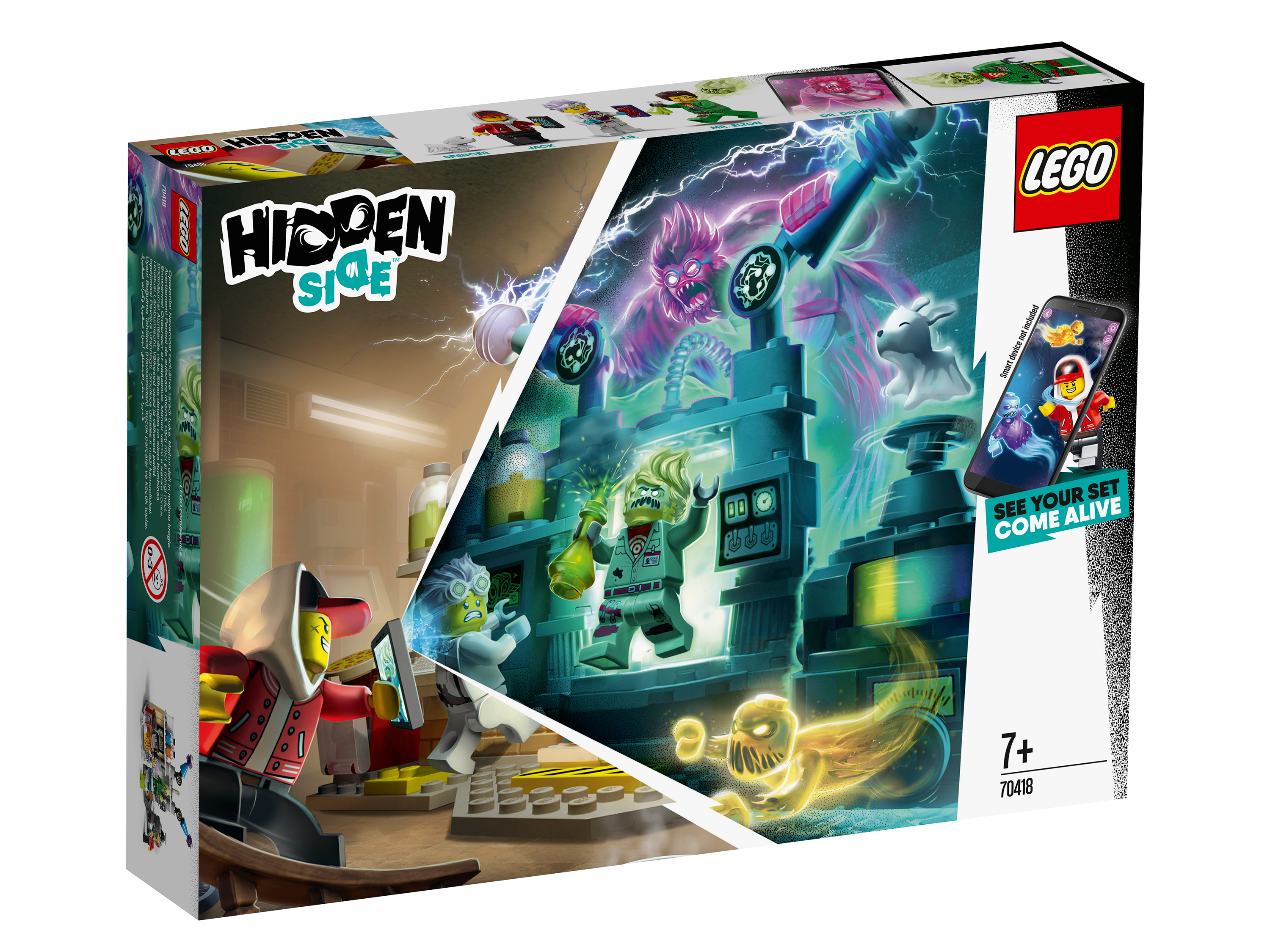 Конструктор LEGO Hidden Side Лаборатория призраков (70418)