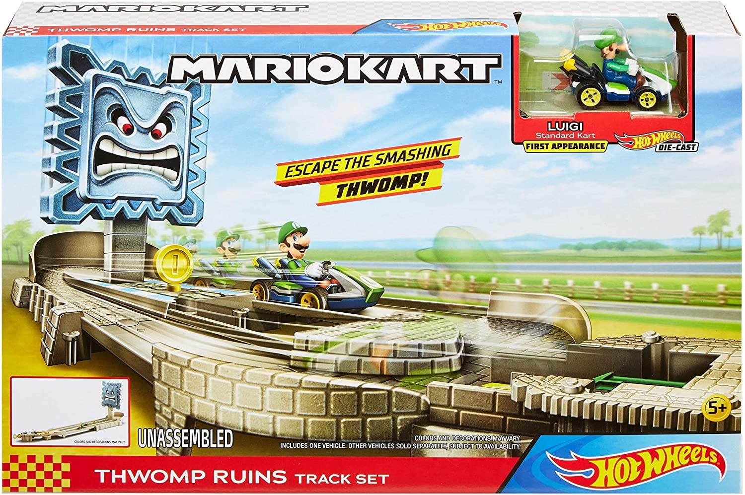 Трек hot wheels mario kart