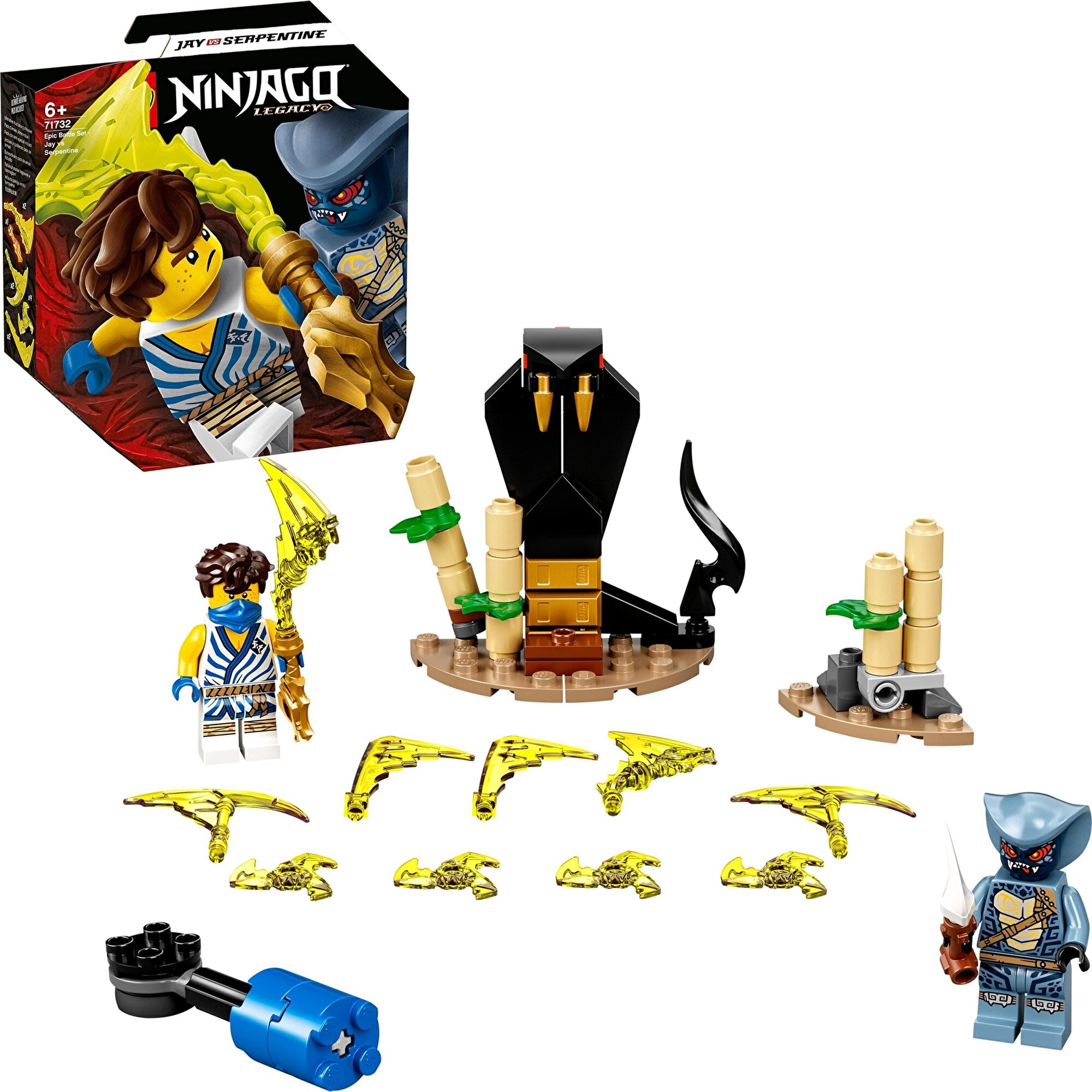 Конструктор LEGO Ninjago Epic Battle Set - Jay vs. Serpentine (71732) —  купить с доставкой из США и Европы | Brandly