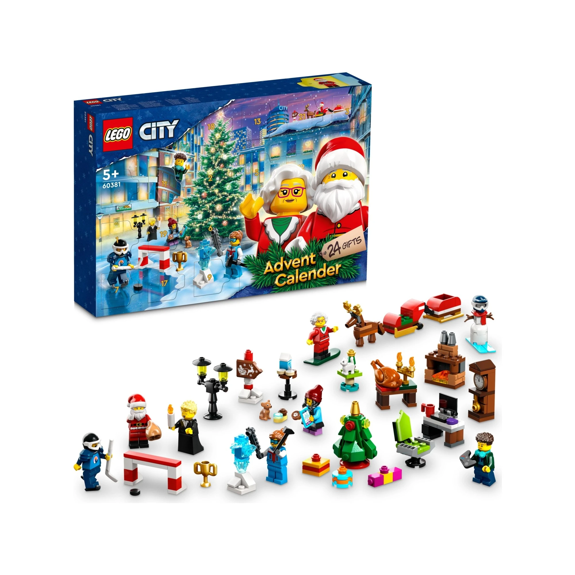 City advent cheap calendar lego