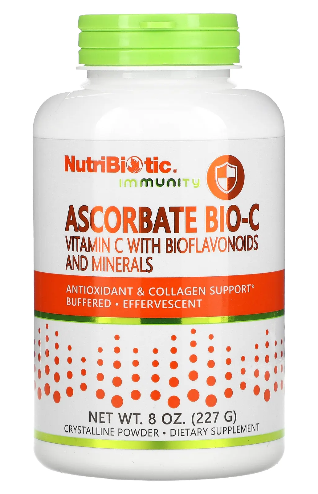Комплекс NutriBiotic Immunity, Ascorbate BioC, Vitamin C with