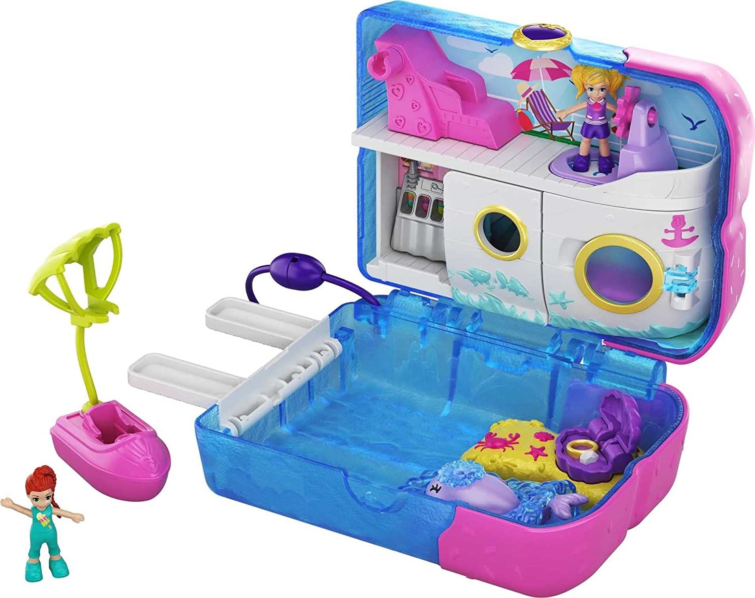 Polly Pocket Sweet Sails Cruise Ship Compact GKJ49