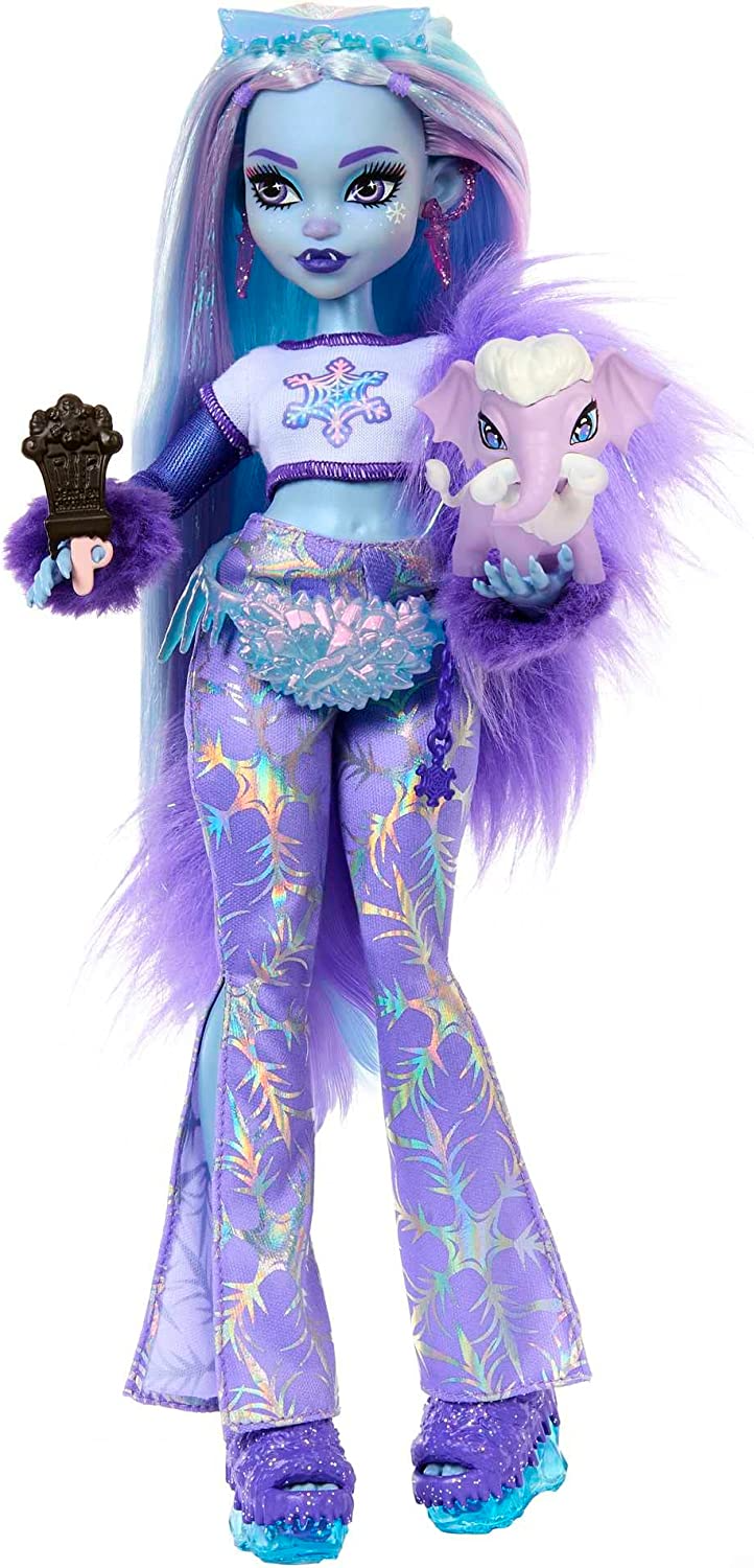 Кукла Monster High Abbey Bominable Yeti with Pet Mammoth Tundra (HNF64)