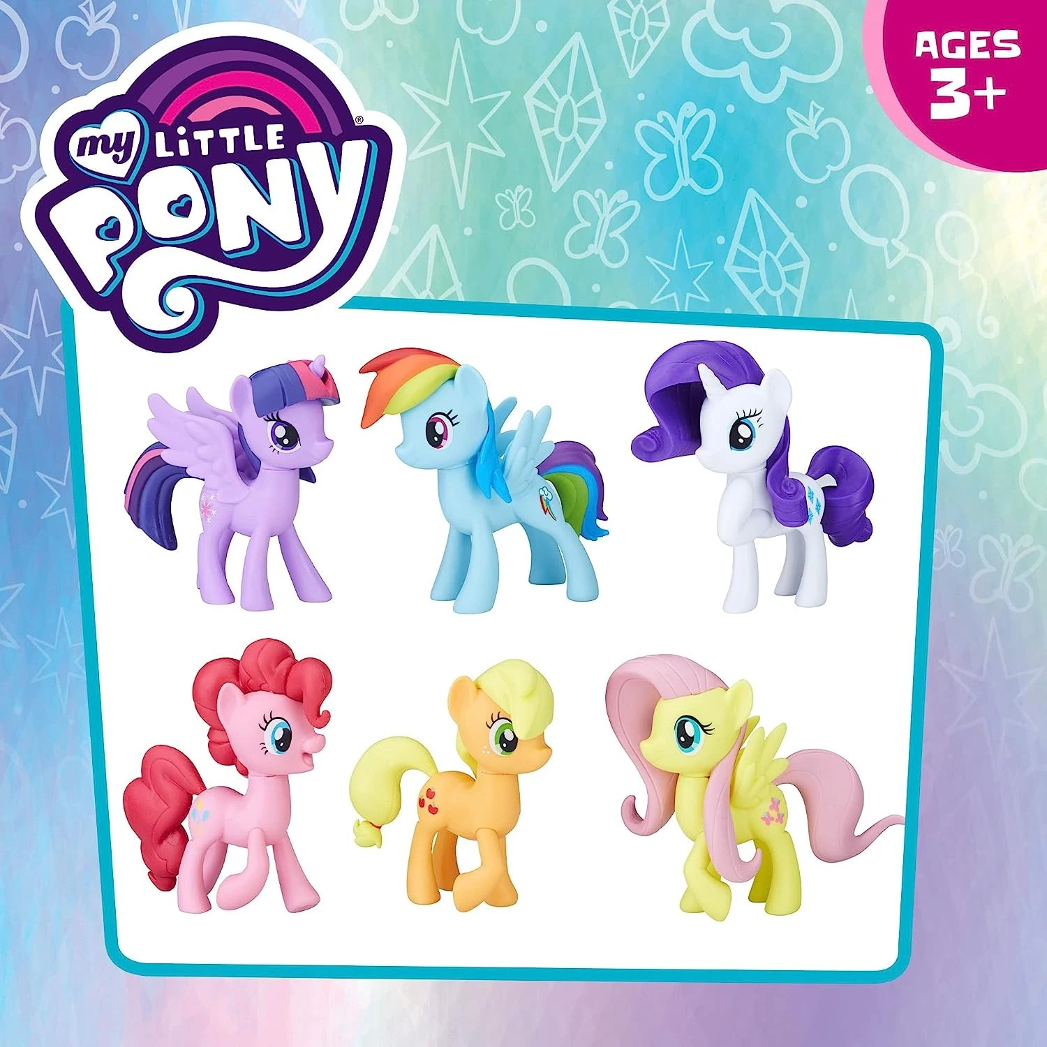 Игровой набор My Little Pony Meet The Mane 6 Ponies Collection (1970) —  купить с доставкой из США и Европы | Brandly