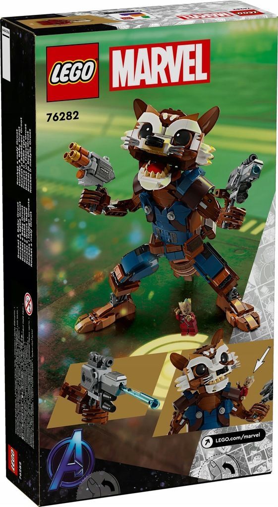 Lego store groot rocket