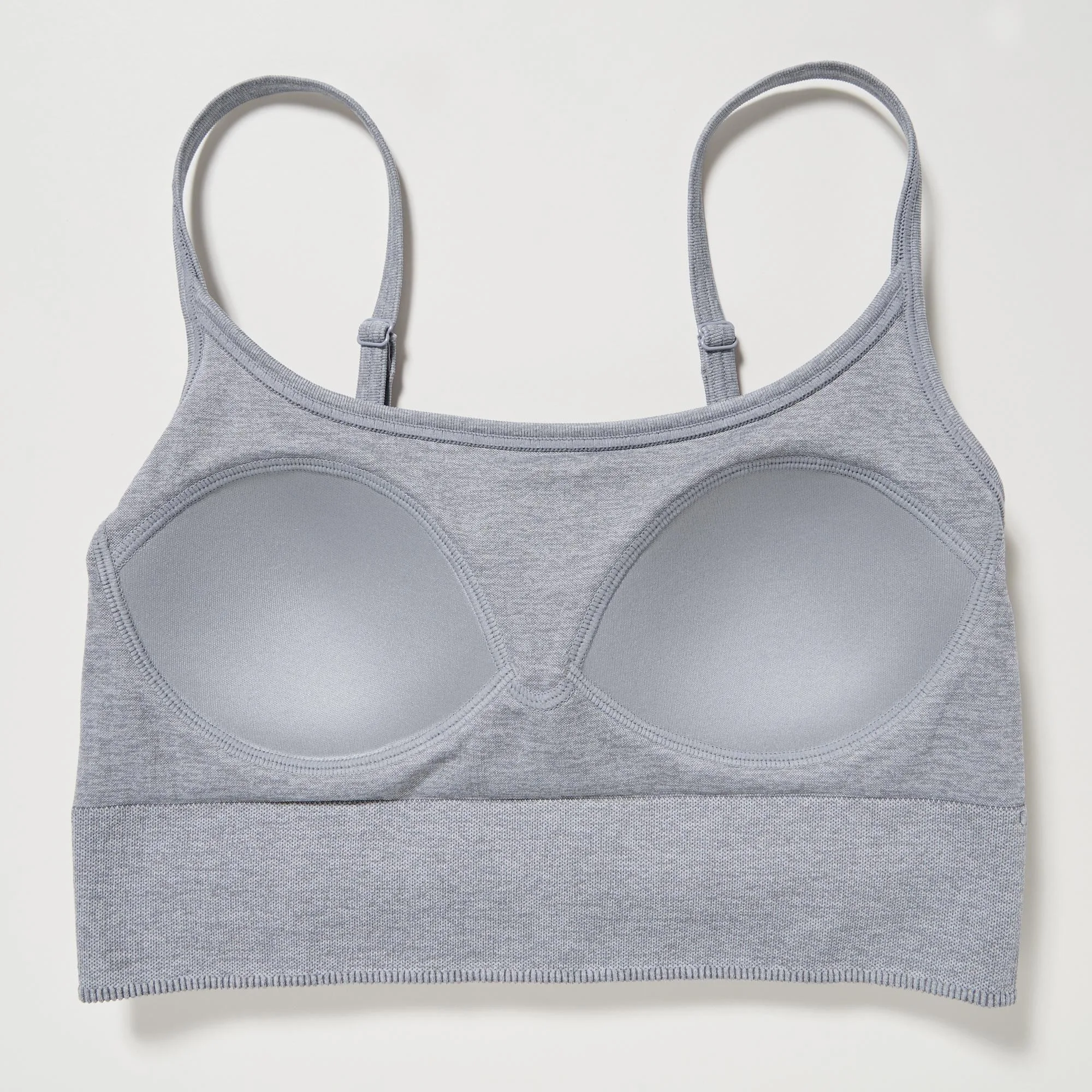 uniqlo seamless half bra camisole