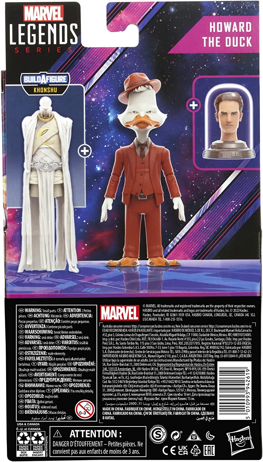 Marvel legends store howard the duck