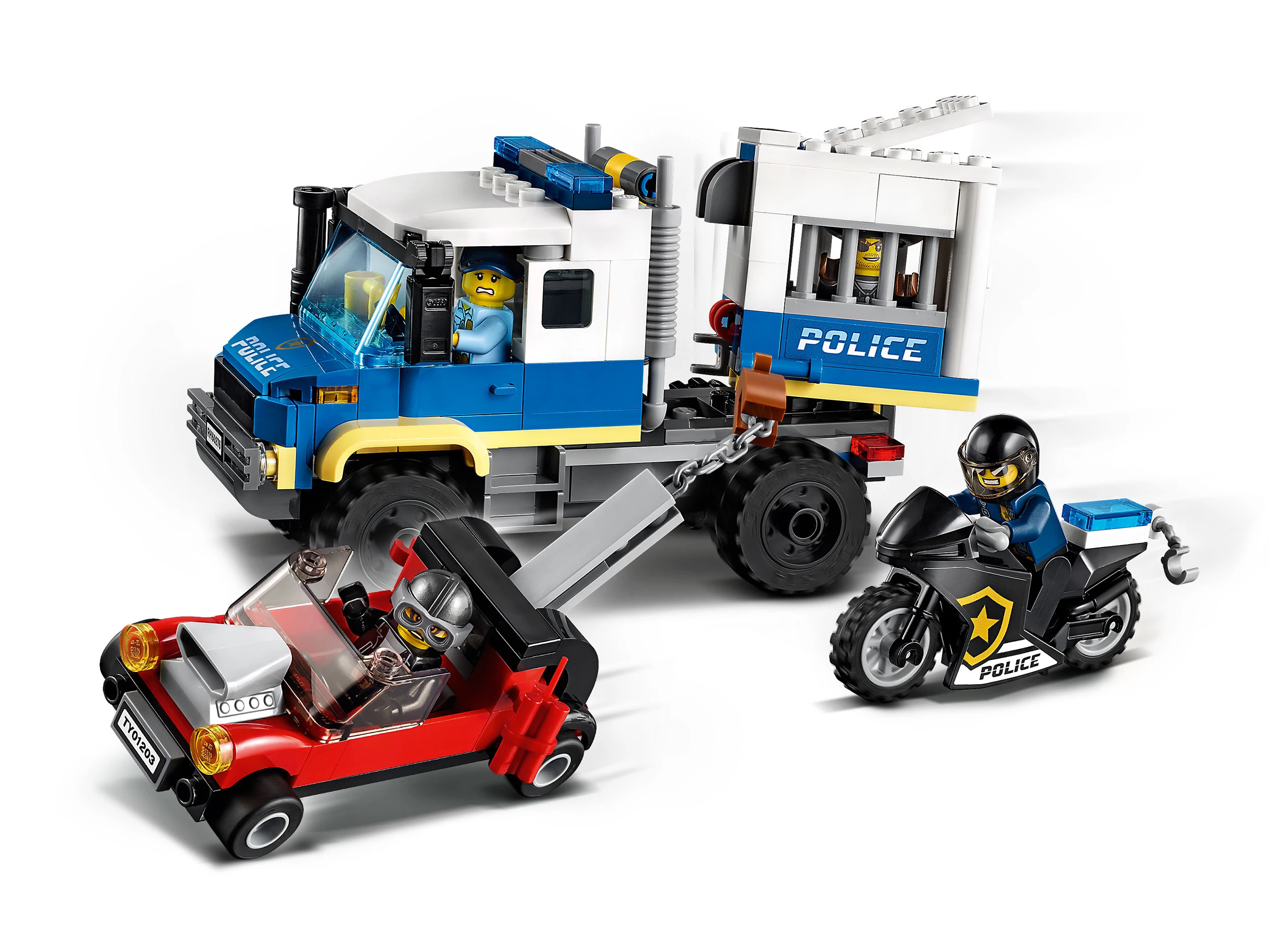 Lego sales prisoner transport