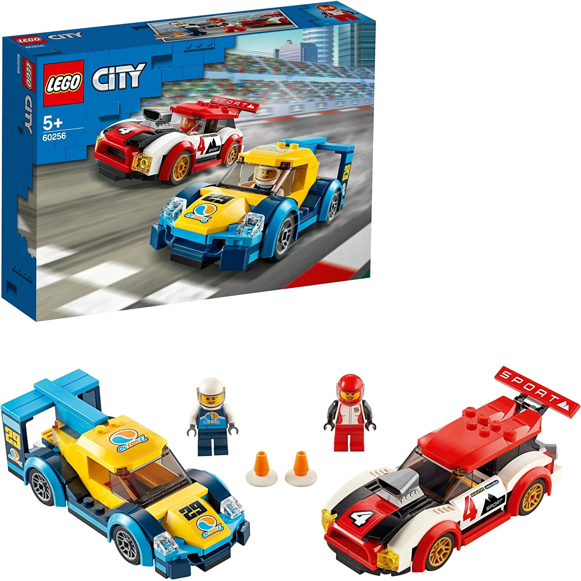 Конструктор LEGO City Racing Cars (60256) — купить с доставкой из США и  Европы | Brandly