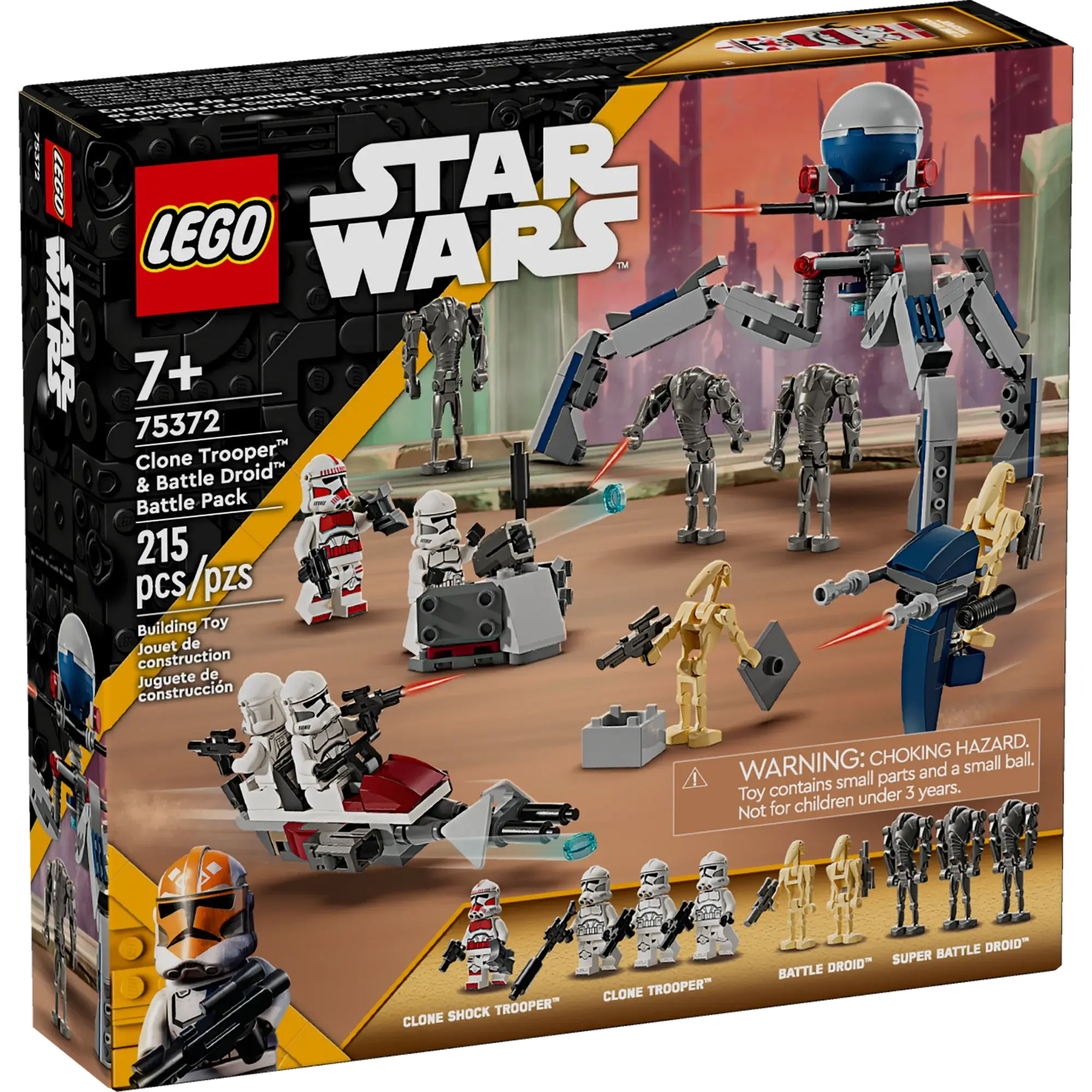 Конструктор LEGO Star Wars Clone Trooper™ & Battle Droid™ Battle Pack  (75372) — купить с доставкой из США и Европы | Brandly