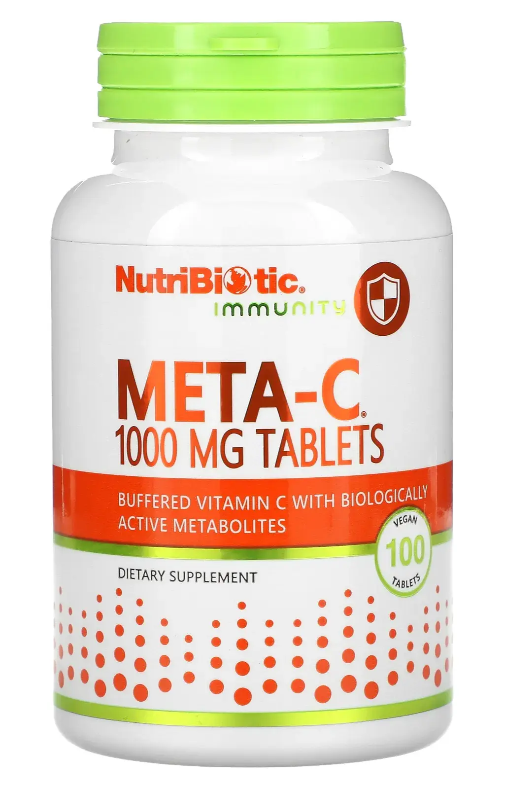 Витамины NutriBiotic Immunity, Meta-C, 1000 мг, 100 веганских таблеток  (NBC-00185) — купить с доставкой из США и Европы | Brandly