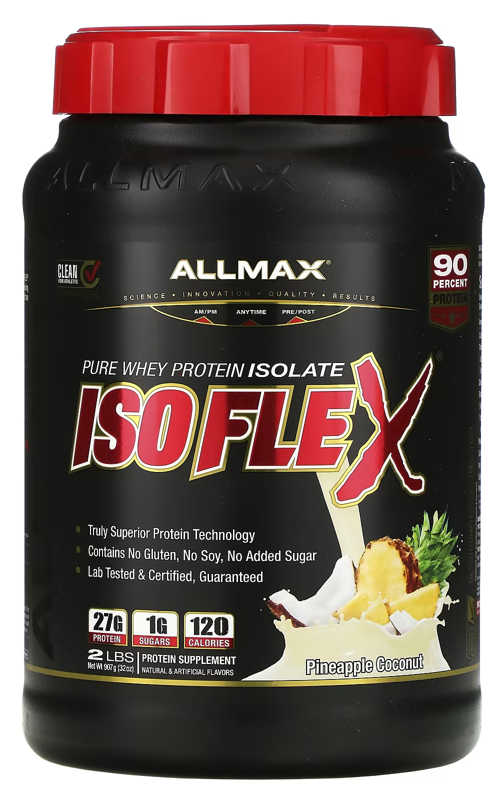 Протеин ALLMAX Nutrition Isoflex, Pure Whey Protein Isolate, Pineapple ...
