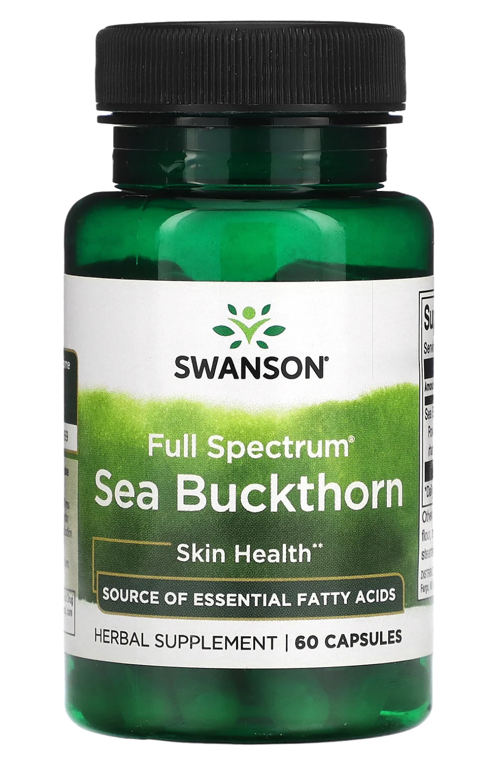 БАД Swanson Full Spectrum Sea Buckthorn, 60 капсул (SWV-11271) — купить ...