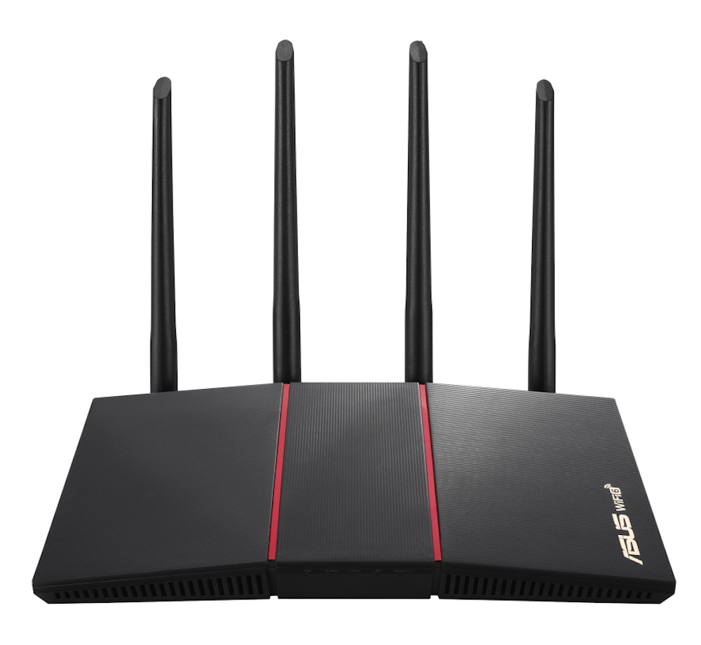 Wi-Fi роутер Asus RT-AX55, AX1800, черный (90IG07S0-MA1C0V) — купить с  доставкой из США и Европы | Brandly