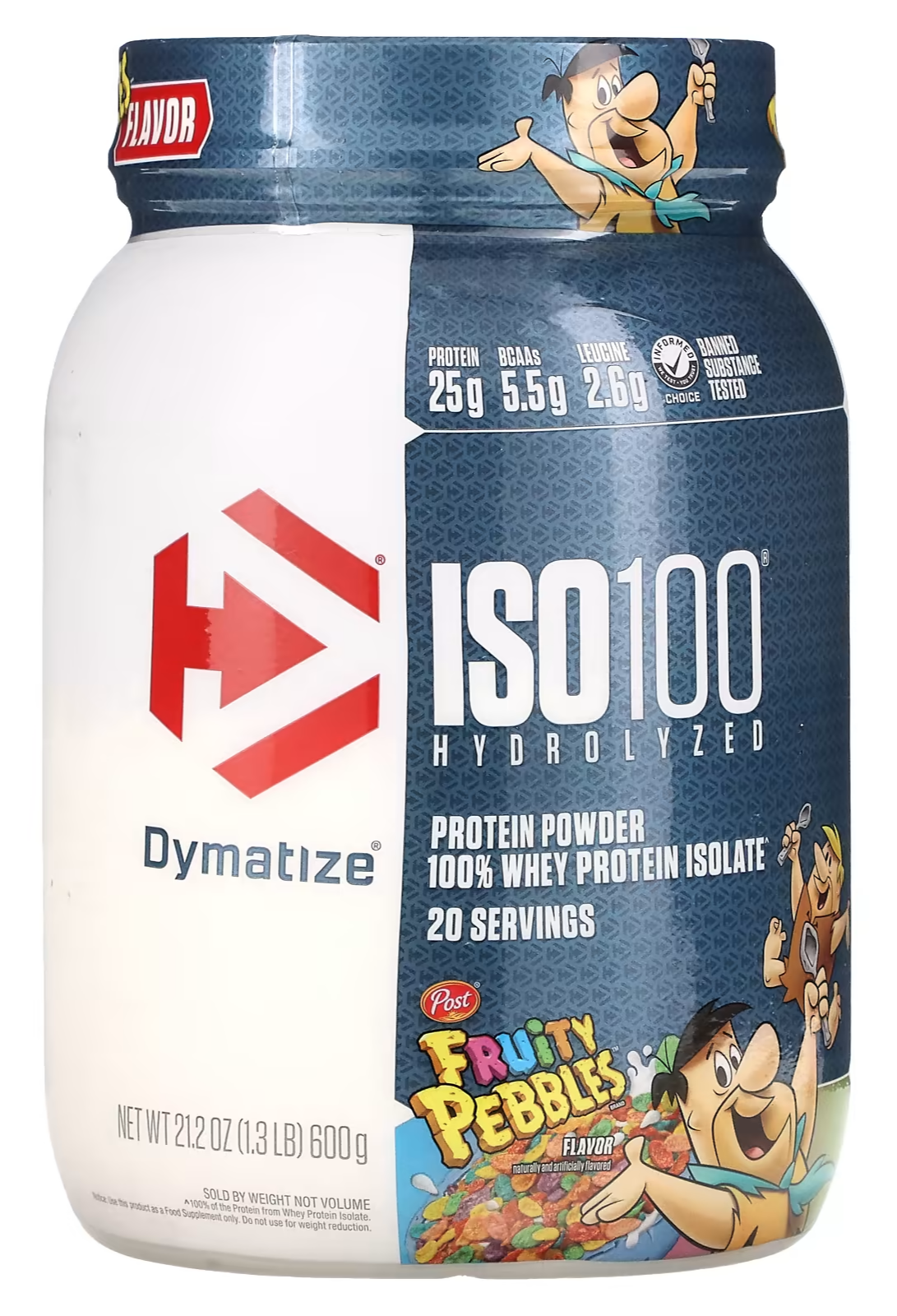 Протеин Dymatize ISO100 Hydrolyzed, 100% Whey Protein Isolate, Fruity ...