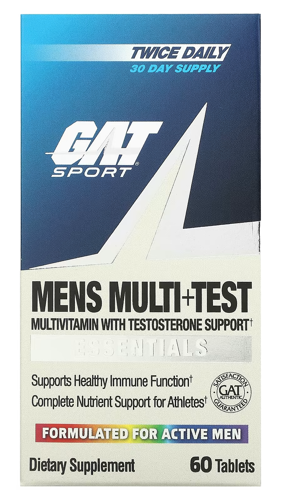 Комплекс GAT Mens Multi + Test, 60 таблеток (GAT-22006) — купить с ...
