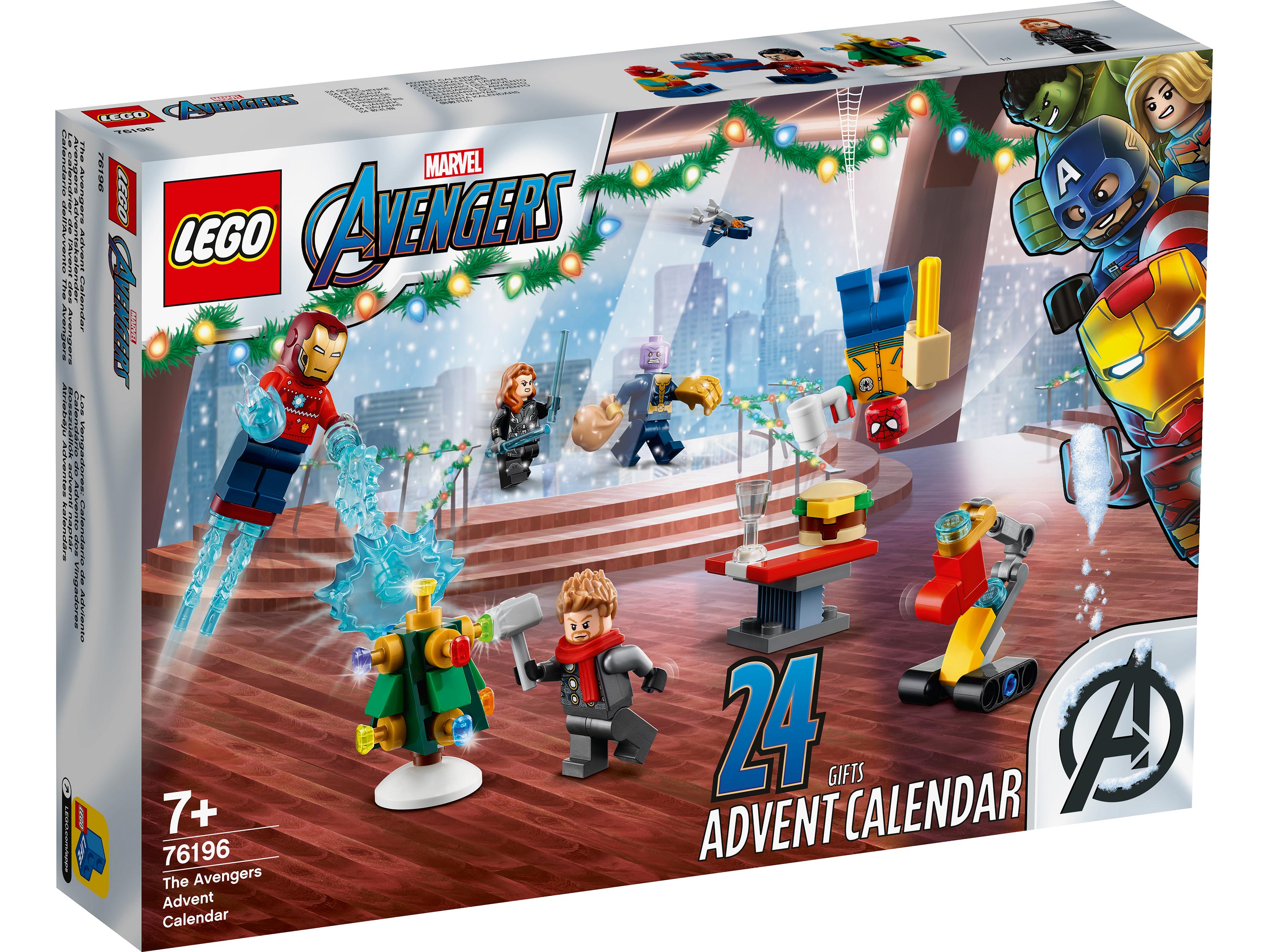 Конструктор LEGO Marvel Avengers Advent Calendar (76196) — купить с  доставкой из США и Европы | Brandly