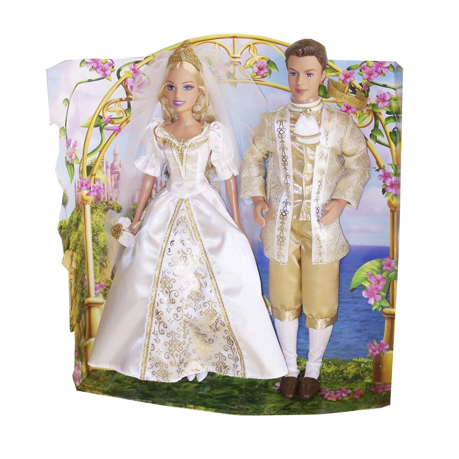 Игровой набор с куклой Barbie Princess Rosella & Prince Antonio Royal  Wedding Set (L6855) — купить с доставкой из США и Европы | Brandly