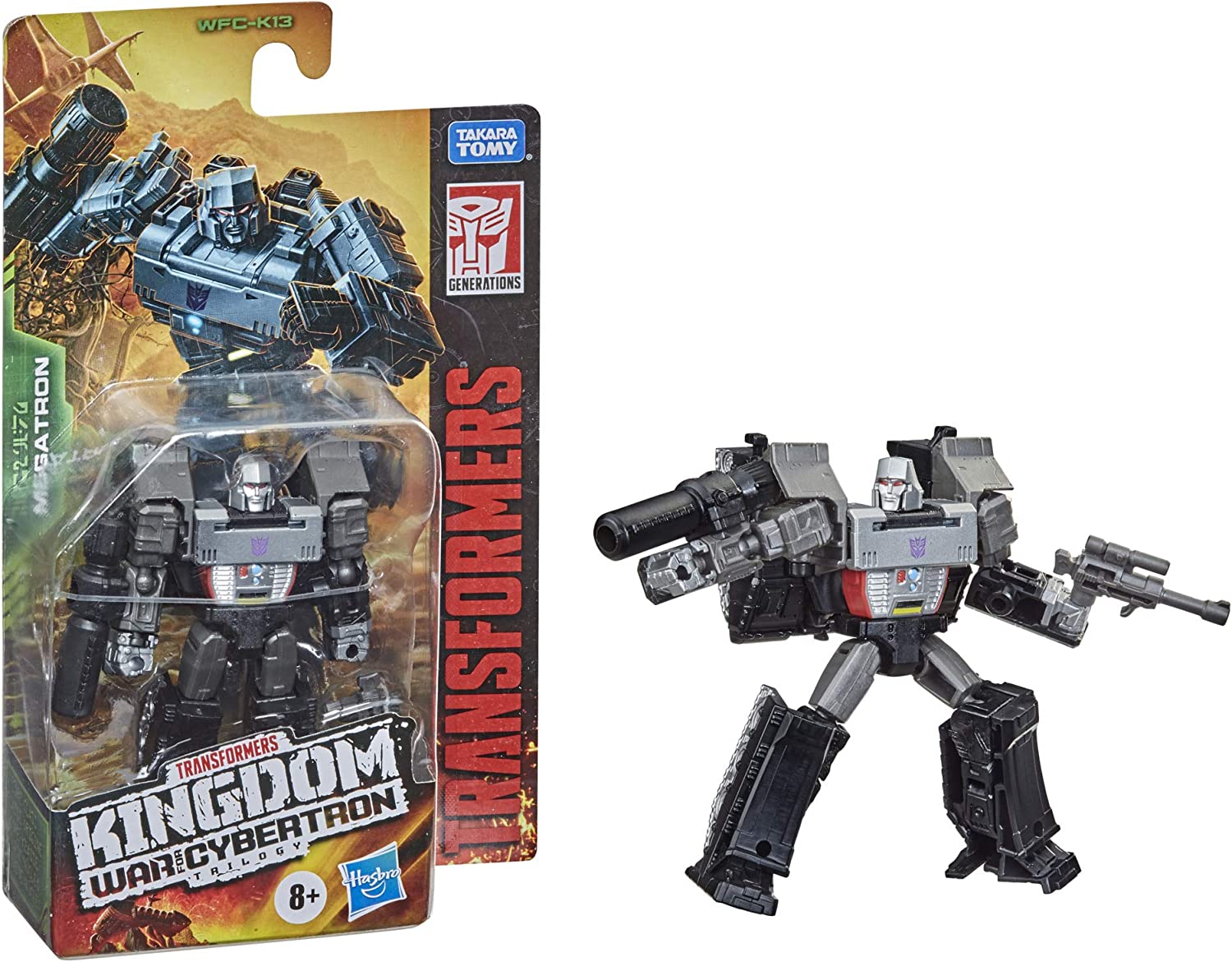 Игровая фигурка Transformers Toys Generations War for Cybertron Kingdom  Core Class WFC-K13 Megatron (F0666) — купить с доставкой из США и Европы |  Brandly