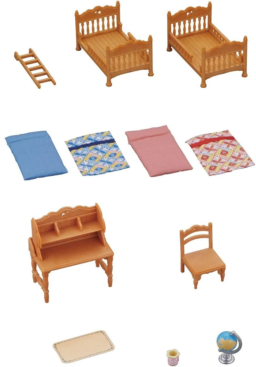 Calico critters hotsell bedroom set