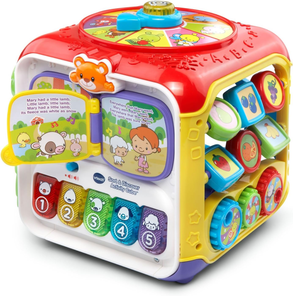 Музыкальные игрушки 6. Развивающий куб Vtech. Кубики Vtech ферма. Витеч игрушки. Vtech интерактивная игрушка.