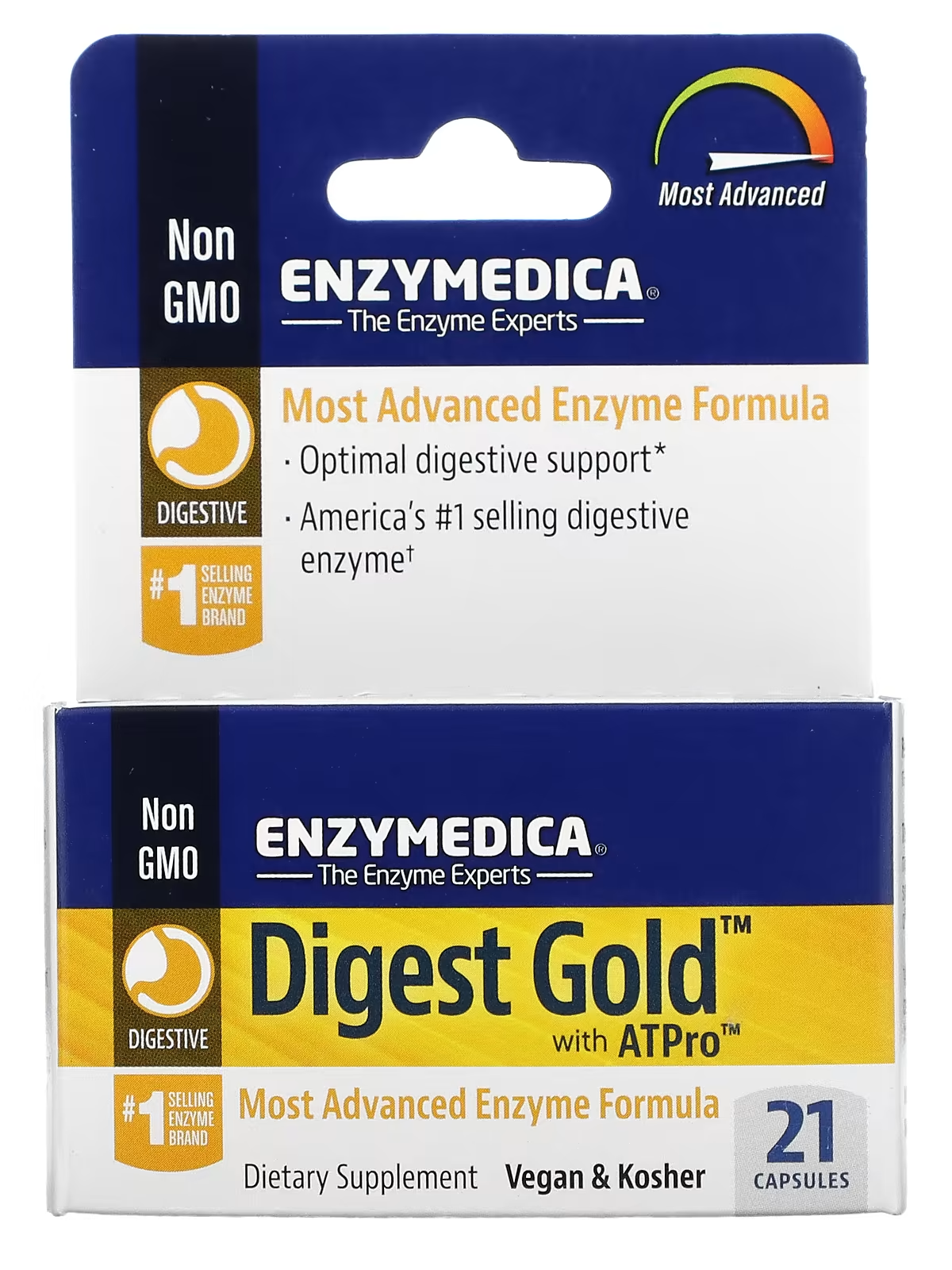 Ферменты Enzymedica Digest Gold with ATPro, 21 капсула (ENZ-24150 ...