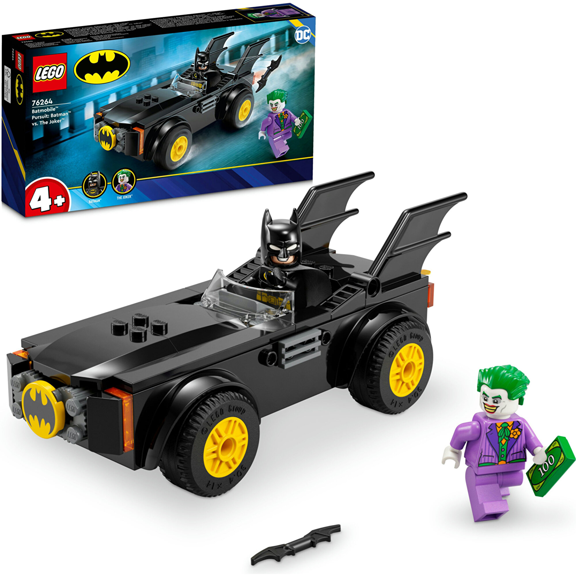 Конструктор LEGO Batman Batmobile Chase: Batman vs. Joker (76264) — купить  с доставкой из США и Европы | Brandly