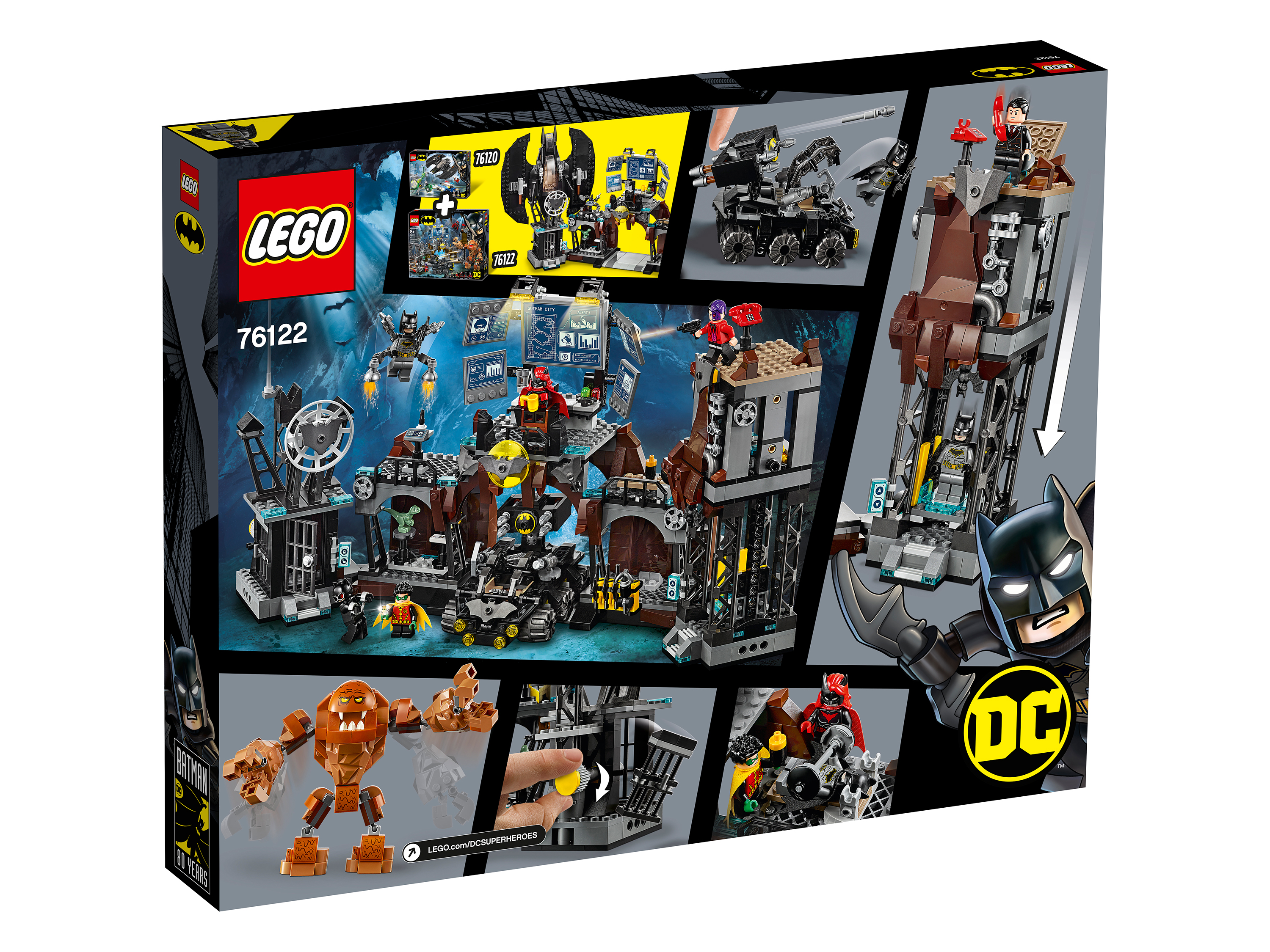 Lego batman batcave sales clayface invasion