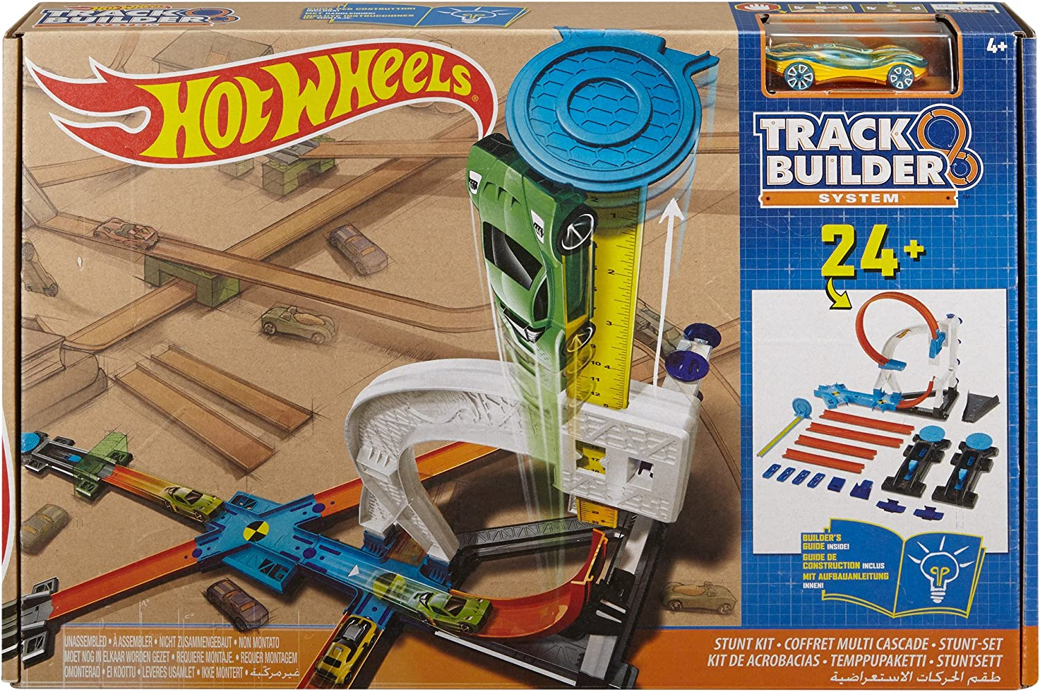 Tracks builder. Хот Вилс track Builder System. Hot Wheels dlf28. Мертвая петля хот Вилс детский. Хот ВТЛЗ треки с мёртвой петлёй.