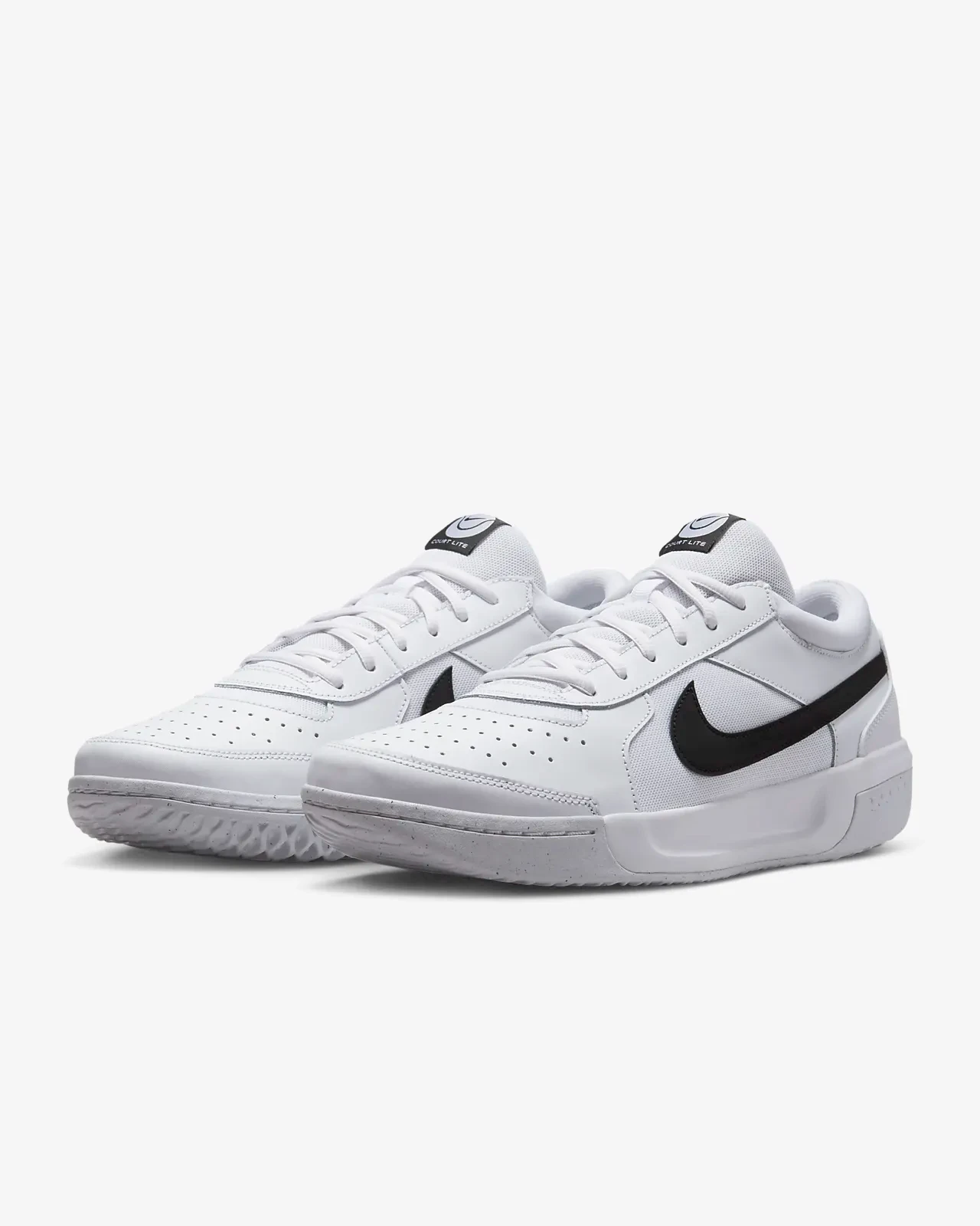 Nike court top lite white