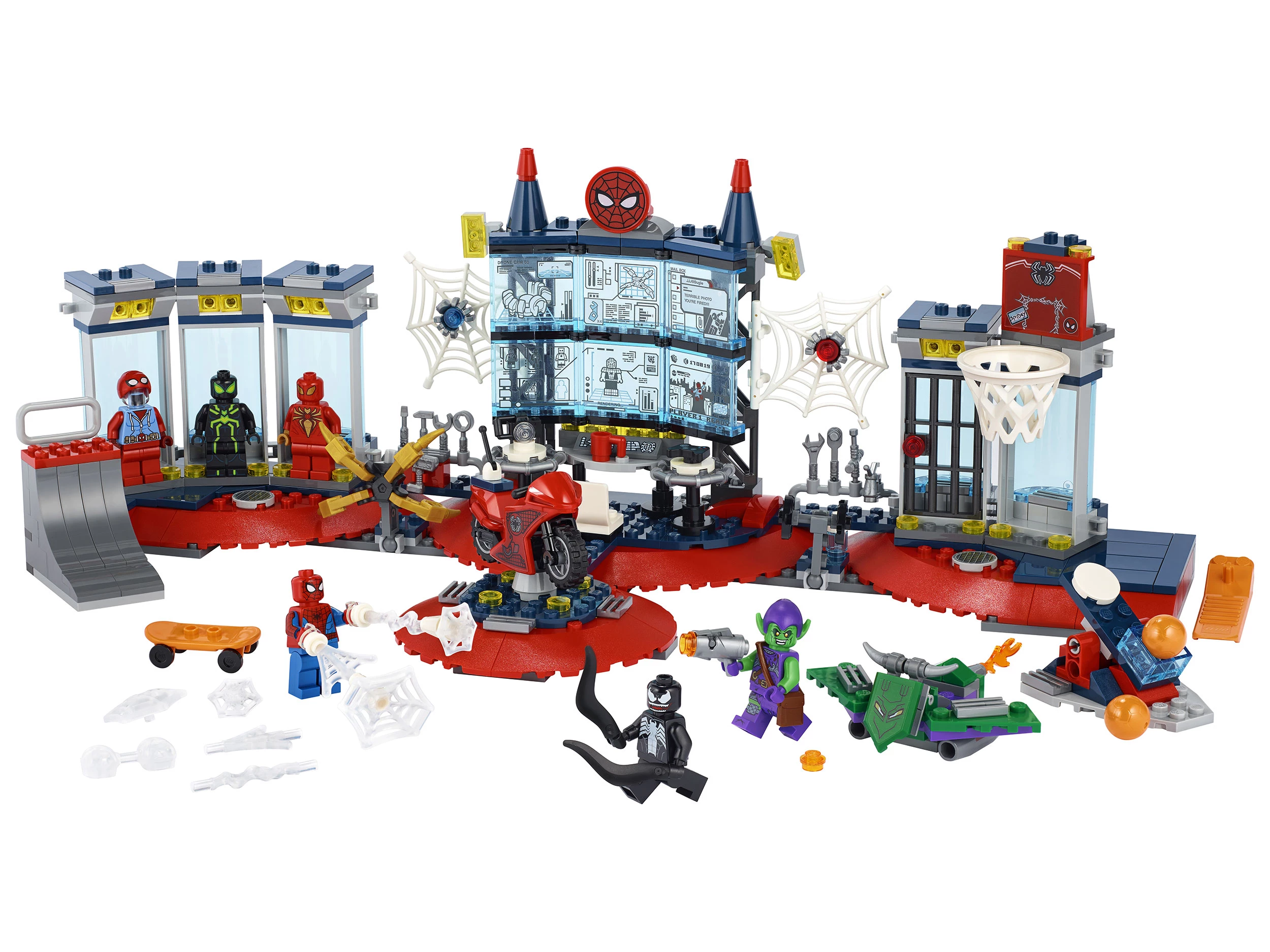 Конструктор LEGO Spider-Man Attack on the Spider Nest (76175) — купить с  доставкой из США и Европы | Brandly