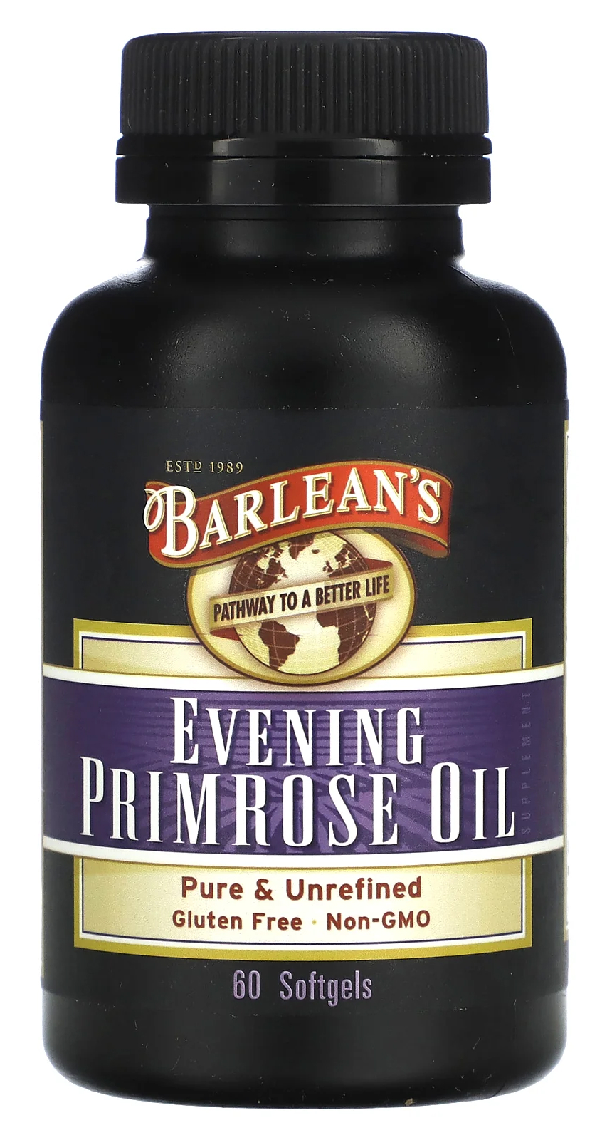 БАД Barlean's Evening Primrose Oil, 60 мягких капсул (BAR10017