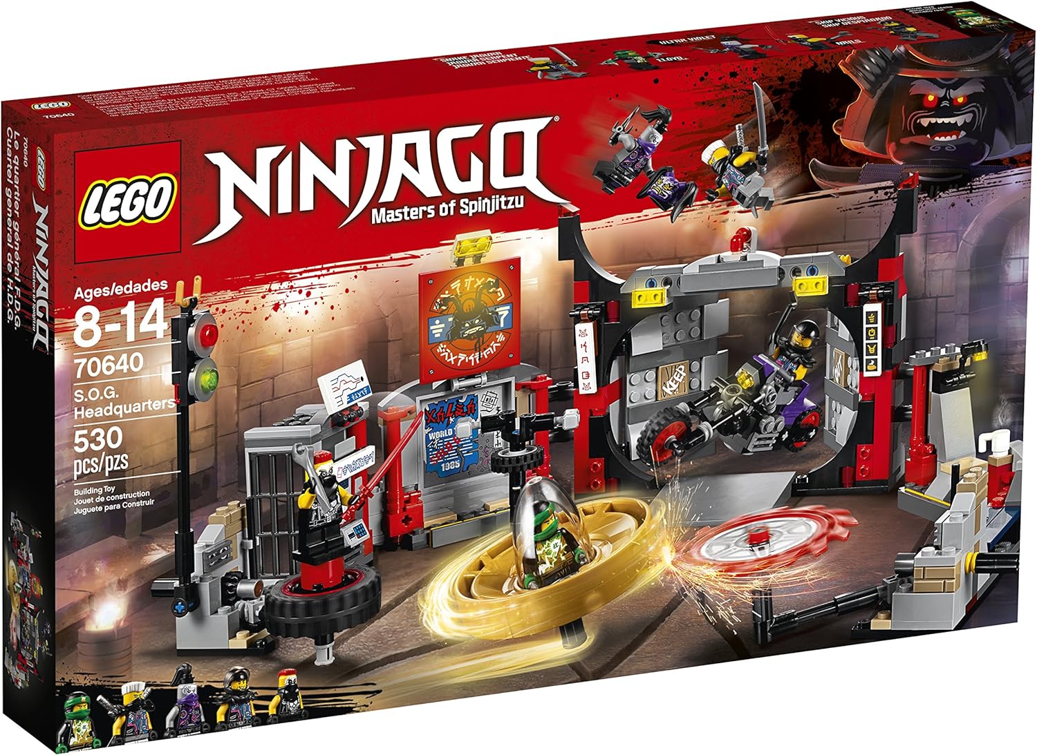 Конструктор LEGO Ninjago S.O.G. Headquarters (70640) — купить с доставкой  из США и Европы | Brandly