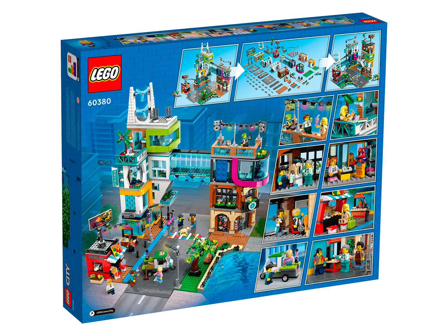 Конструктор LEGO City Downtown (60380) — купить с доставкой из США и Европы  | Brandly