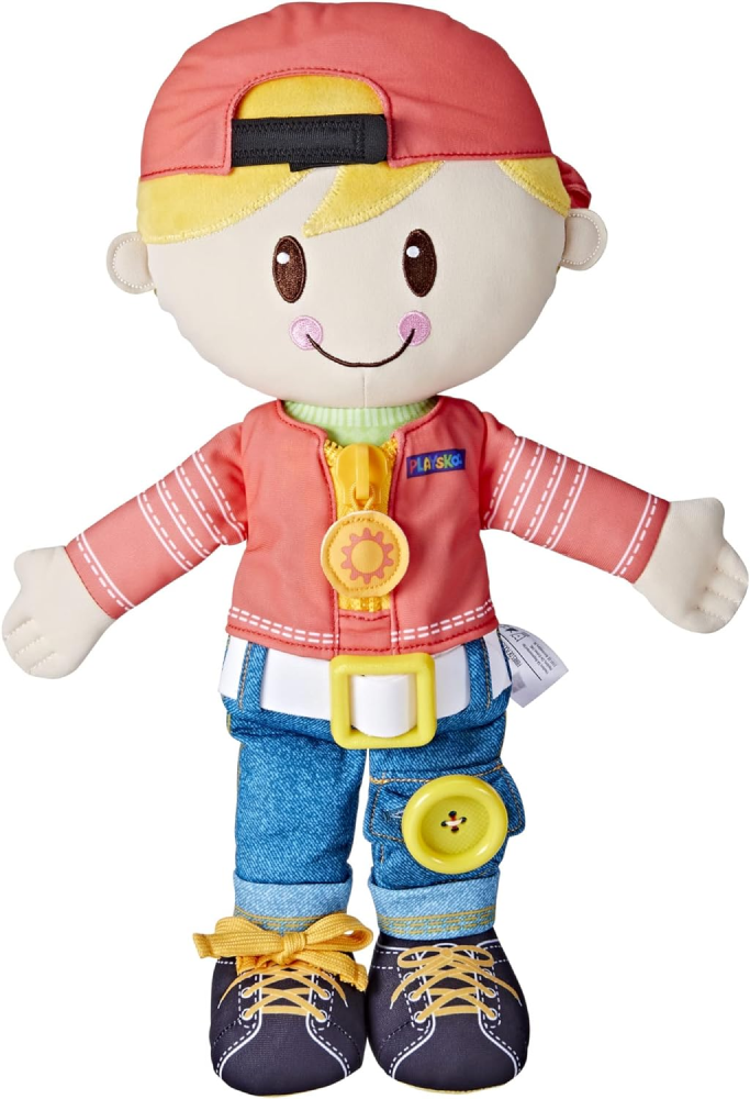 Мягкая игрушка Playskool Dressy Kids Doll with Blonde Hair and Hat ...