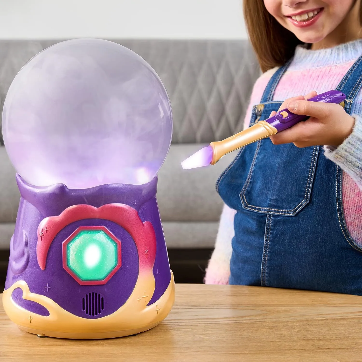 Игровой набор Magic Mixies Magical Misting Crystal Ball with Interactive 8  inch Pink Plush Toy (14689) — купить с доставкой из США и Европы | Brandly