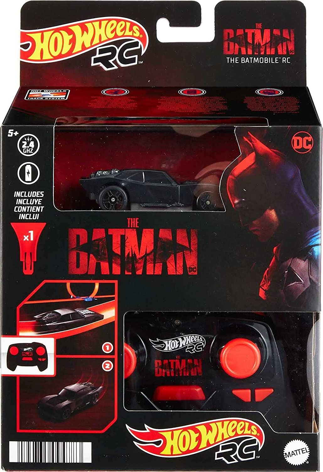 Радиоуправляемая машина Hot Wheels Batman Batmobile (HJT85)