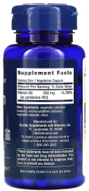 Витамины Life Extension Vitamin B6, 250 мг, 100 вегетарианских капсул  (LEX-15351)