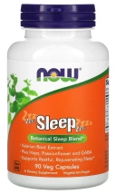 Комплекс NOW Foods Sleep, Botanical Sleep Blend, 90 вегетарианских капсул (NOW-04768)