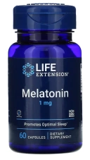 БАД Life Extension Melatonin, 1 мг, 60 капсул (LEX-32906)