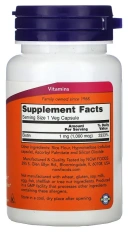 Витамины NOW Foods Биотин, 1000 мкг, 100 растительных капсул (NOW-00469)