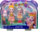 Игровой набор с куклой Enchantimals Bree & Bedelia Bunny Sister (HCF84)