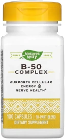 Витамины Nature's Way B-50 Complex, 100 капсул  (NWY-40511)
