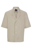 Мужская рубашка BOSS Regular-fit shirt in easy-iron cotton poplin (hbna50508598298)
