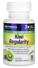 Ферменты Enzymedica Kiwi Regularity, Kiwi, 30 жевательных таблеток (ENZ-11015)