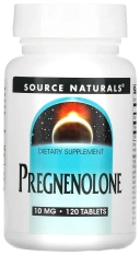Комплекс Source Naturals Pregnenolone, 10 мг, 120 таблеток (SNS-00717)