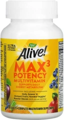 Витамины Nature's Way Alive! Max3 Potency Multivitamin, 90 таблеток  (NWY-14927)